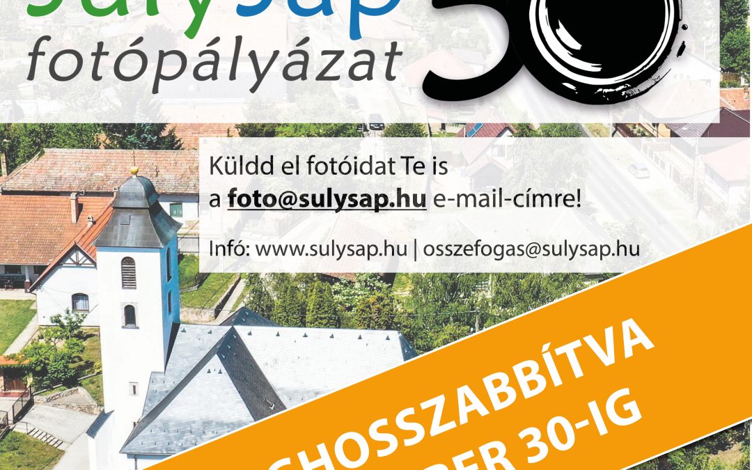November 30-ig lehet még pályázni a SülySáp50 fotópályázaton
