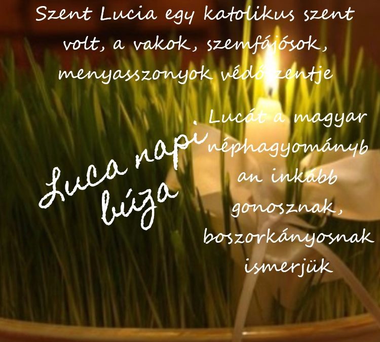 Luca napi szokások