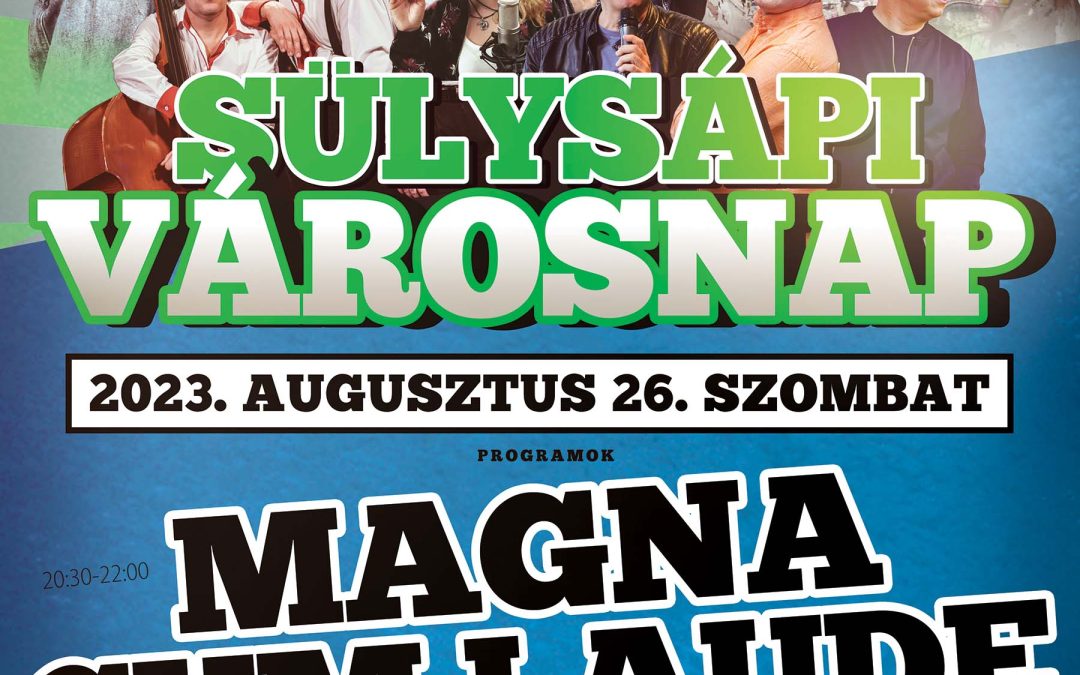 Városnap Sülysápon augusztus 26-án